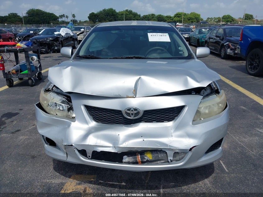 2010 Toyota Corolla VIN JTDBU4EE3A9115259 IAAI salvage auction — FRONT END, Rebuildable (Florida), sold $1,050 on 2026-07-23 (photo 6)
