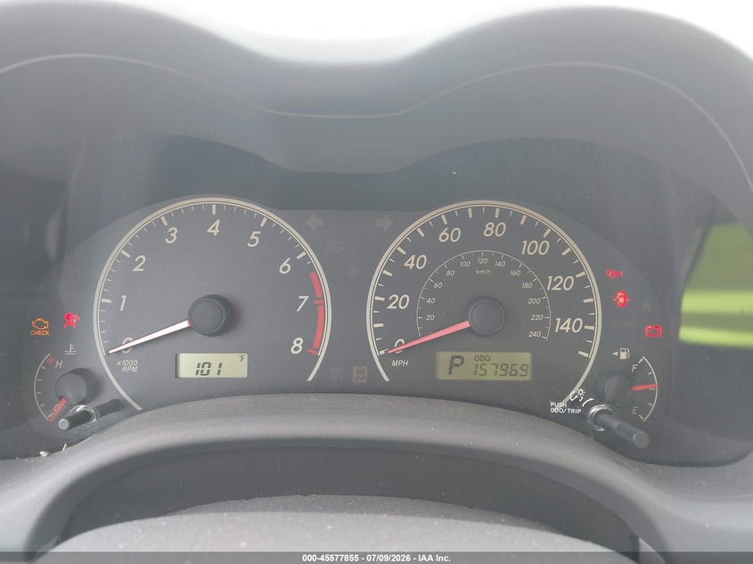 2010 Toyota Corolla VIN JTDBU4EE3A9115259 IAAI salvage auction — FRONT END, Rebuildable (Florida), sold $1,050 on 2026-07-23 (photo 7)
