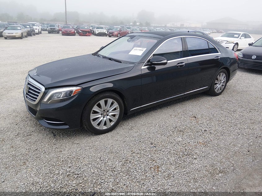 2015 Mercedes-benz S-klasse VIN WDDUG8CBXFA170674 IAAI salvage auction — NORMAL WEAR, Original (Kentucky), sold $1,350 on 2026-07-29 (photo 2)
