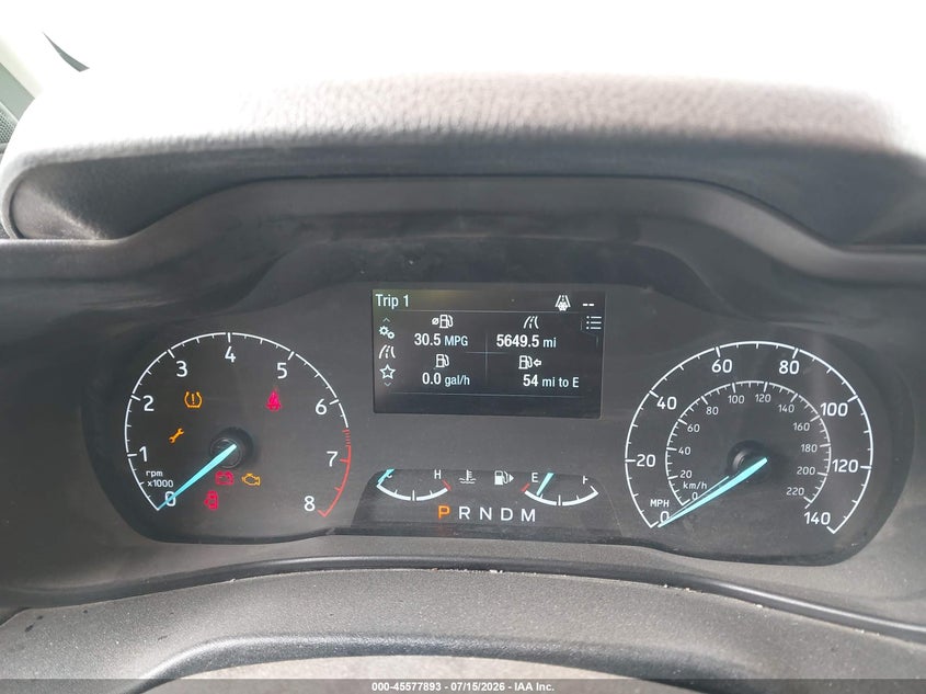2020 Ford Transit VIN NM0LS7E2XL1438675 IAAI salvage auction — UNKNOWN, Salvage (Texas), sold $525 on 2026-07-28 (photo 7)