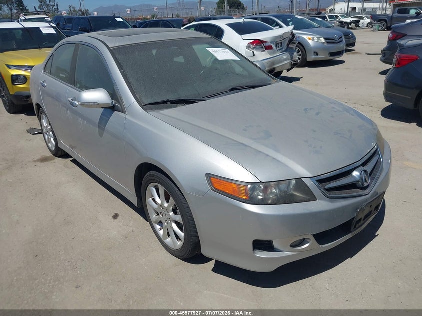 2007 Acura Tsx VIN JH4CL96837C008414 IAAI salvage auction — UNKNOWN, Clear - Dealer Only (California), sold $850 on 2026-07-15 (photo 1)