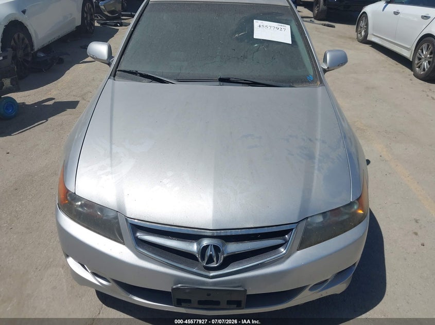 2007 Acura Tsx VIN JH4CL96837C008414 IAAI salvage auction — UNKNOWN, Clear - Dealer Only (California), sold $850 on 2026-07-15 (photo 6)