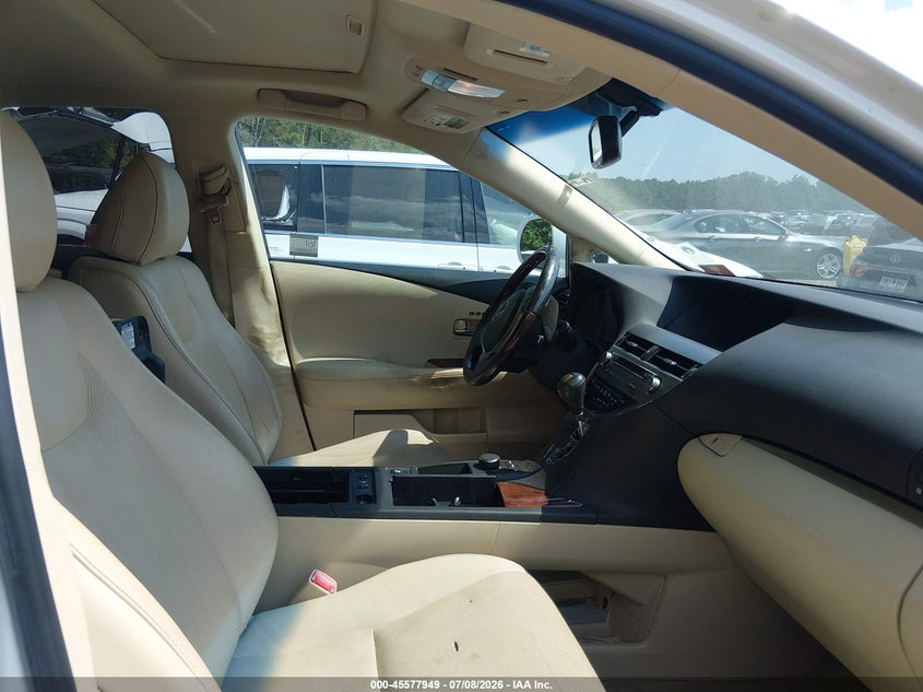 2014 Lexus Rx VIN 2T2ZK1BA2EC135003 IAAI salvage auction — LEFT FRONT, Clear (South Carolina), sold $4,050 on 2026-09-05 (photo 5)
