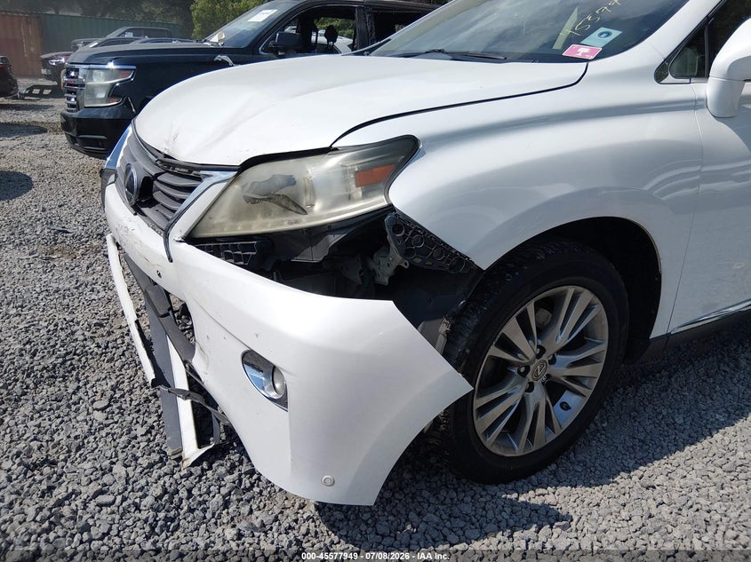 2014 Lexus Rx VIN 2T2ZK1BA2EC135003 IAAI salvage auction — LEFT FRONT, Clear (South Carolina), sold $4,050 on 2026-09-05 (photo 6)