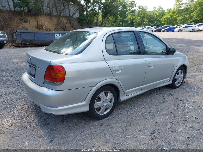 2003 Toyota Echo VIN JTDBT123435047973 IAAI salvage auction — NORMAL WEAR, Clear (Pennsylvania), sold $900 on 2026-07-28 (photo 4)