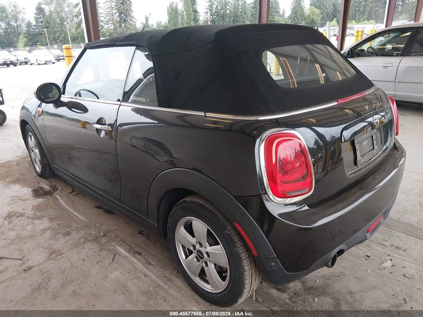 2019 Mini Convertible VIN WMWWG5C57K3F79578 IAAI salvage auction — FRONT END, Bill Of Sale (Washington), sold $1,575 on 2026-08-17 (photo 3)