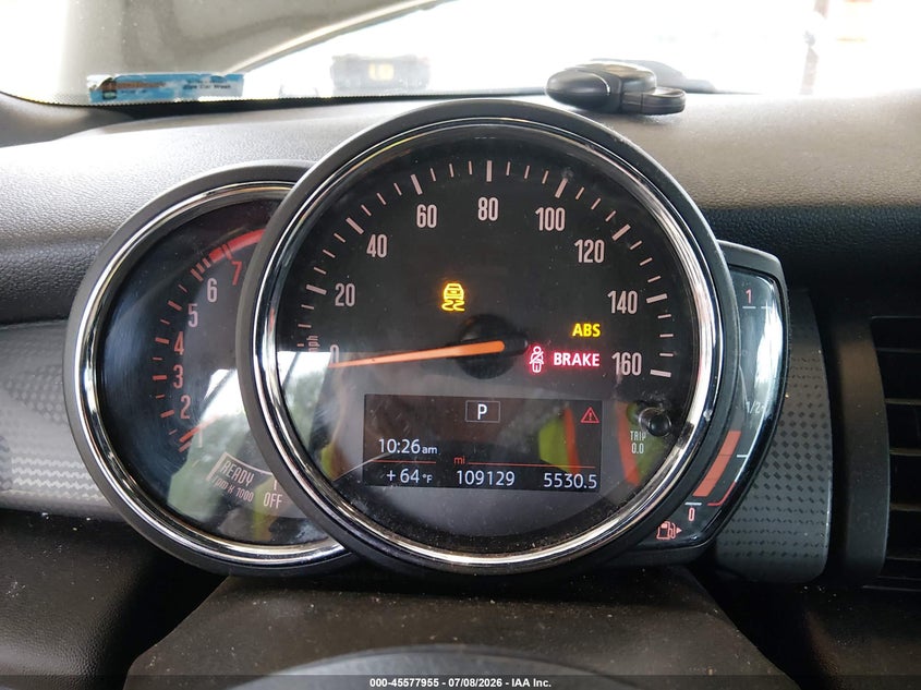 2019 Mini Convertible VIN WMWWG5C57K3F79578 IAAI salvage auction — FRONT END, Bill Of Sale (Washington), sold $1,575 on 2026-08-17 (photo 7)