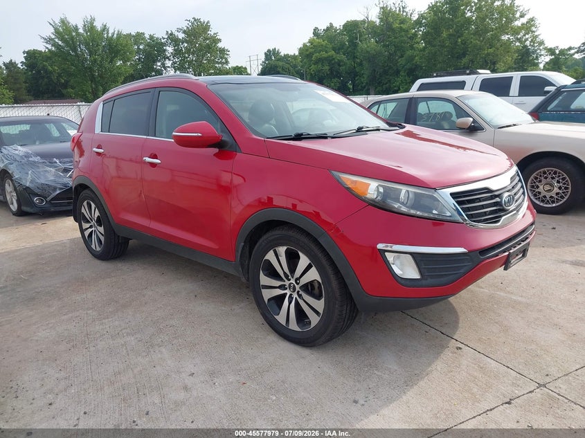 2012 Kia Sportage VIN KNDPC3A20C7199568 IAAI salvage auction — SIDE, Salvage (Missouri), sold $1,250 on 2026-08-02 (photo 1)