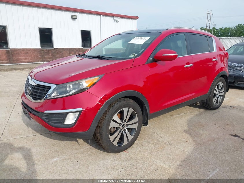 2012 Kia Sportage VIN KNDPC3A20C7199568 IAAI salvage auction — SIDE, Salvage (Missouri), sold $1,250 on 2026-08-02 (photo 2)