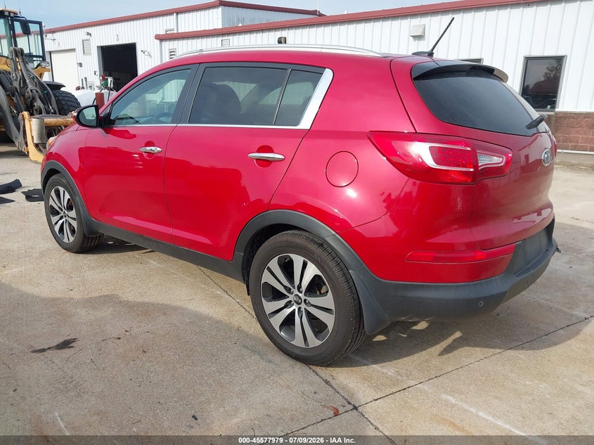 2012 Kia Sportage VIN KNDPC3A20C7199568 IAAI salvage auction — SIDE, Salvage (Missouri), sold $1,250 on 2026-08-02 (photo 3)