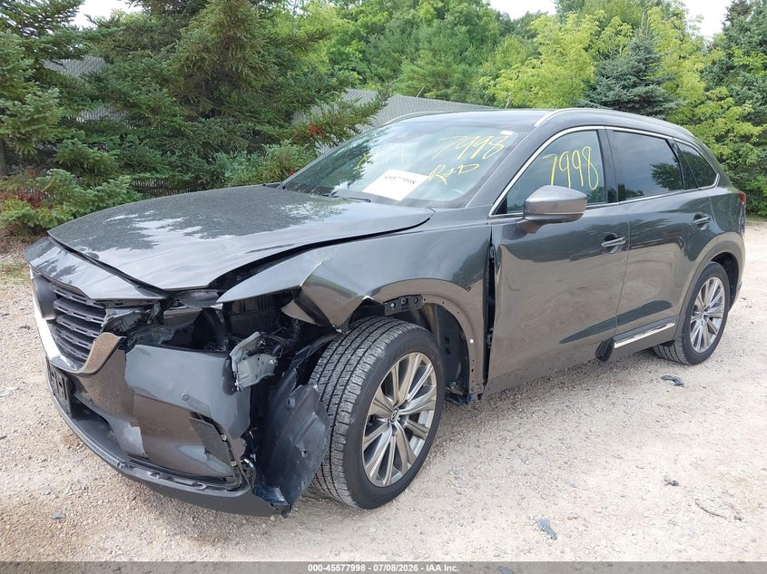 2021 Mazda Cx-9 VIN JM3TCBEY4M0513344 IAAI salvage auction — LEFT FRONT, Salvage Title, sold $5,800 on 2026-07-29 (photo 2)