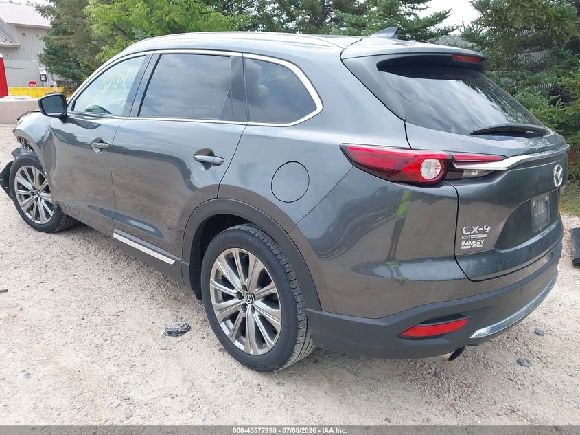2021 Mazda Cx-9 VIN JM3TCBEY4M0513344 IAAI salvage auction — LEFT FRONT, Salvage Title, sold $5,800 on 2026-07-29 (photo 3)