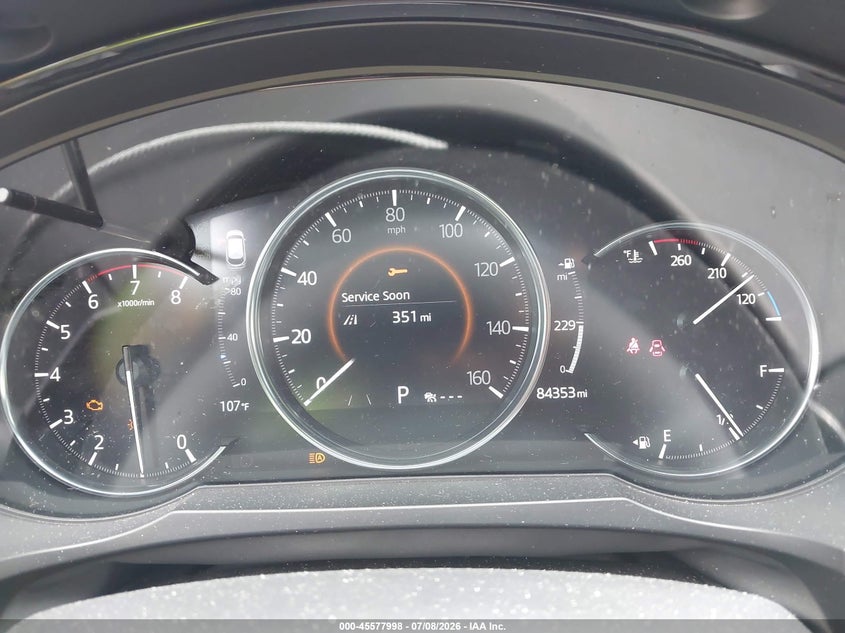 2021 Mazda Cx-9 VIN JM3TCBEY4M0513344 IAAI salvage auction — LEFT FRONT, Salvage Title, sold $5,800 on 2026-07-29 (photo 7)