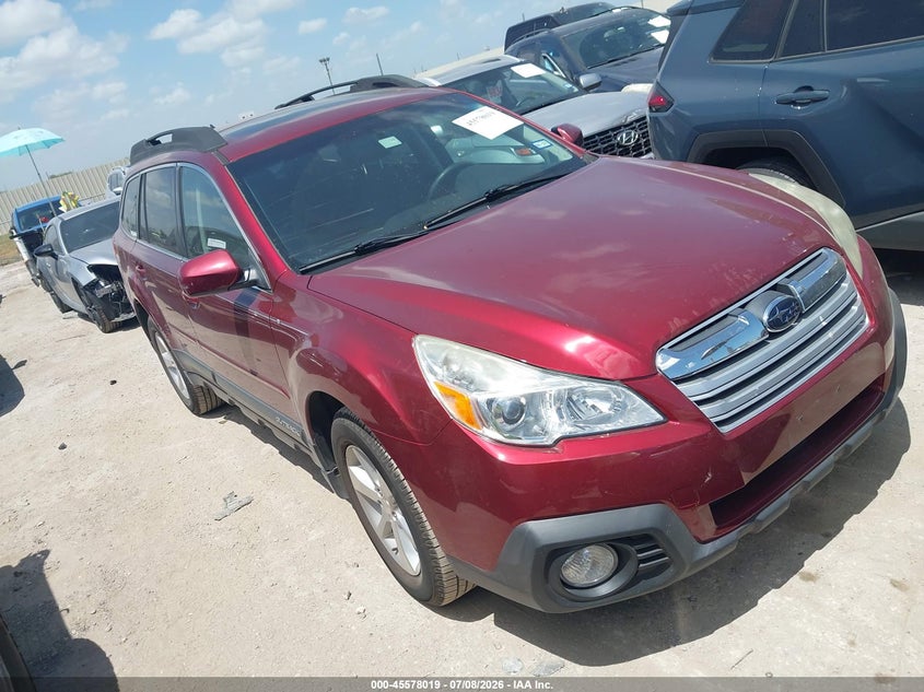 2014 Subaru Outback VIN 4S4BRCLC4E3226209 IAAI salvage auction — NORMAL WEAR, Original (Texas), sold $1,450 on 2026-07-18 (photo 1)