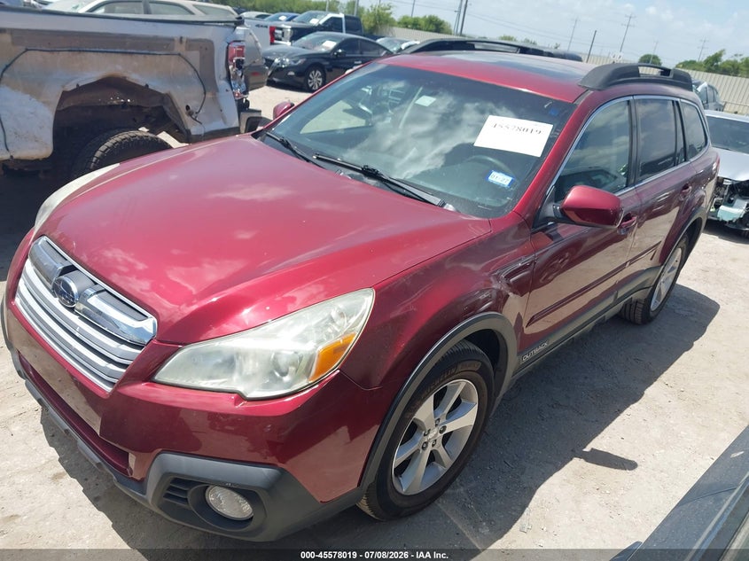 2014 Subaru Outback VIN 4S4BRCLC4E3226209 IAAI salvage auction — NORMAL WEAR, Original (Texas), sold $1,450 on 2026-07-18 (photo 2)