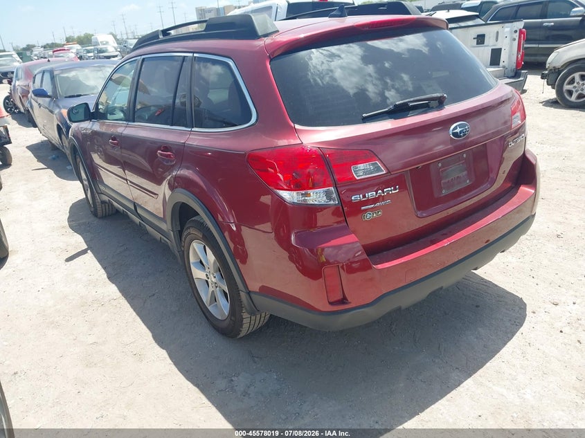 2014 Subaru Outback VIN 4S4BRCLC4E3226209 IAAI salvage auction — NORMAL WEAR, Original (Texas), sold $1,450 on 2026-07-18 (photo 3)