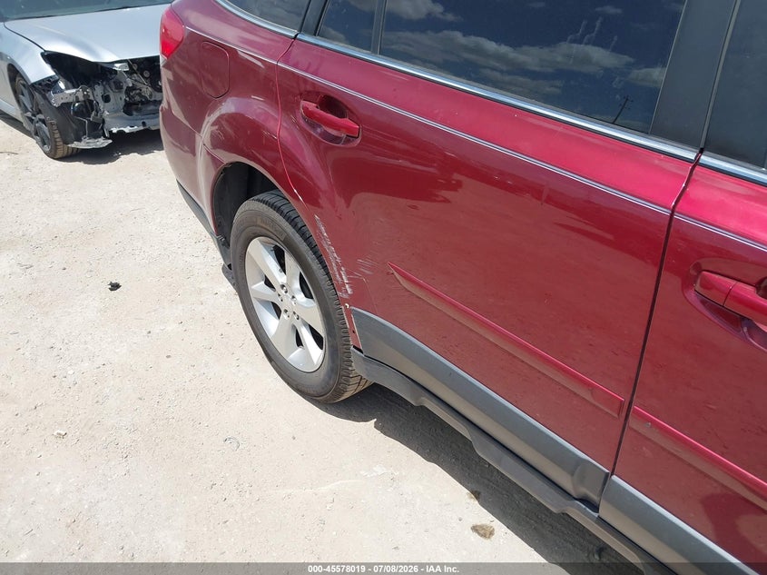 2014 Subaru Outback VIN 4S4BRCLC4E3226209 IAAI salvage auction — NORMAL WEAR, Original (Texas), sold $1,450 on 2026-07-18 (photo 6)