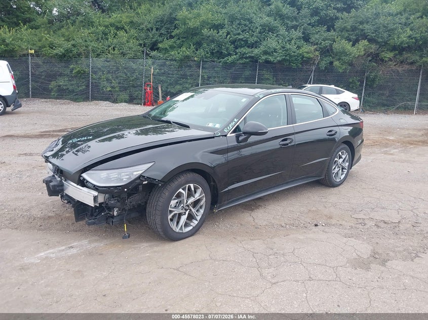 2023 Hyundai Sonata VIN KMHL64JA0PA345409 IAAI salvage auction — FRONT END, Salvage Title, sold $3,800 on 2026-07-24 (photo 2)