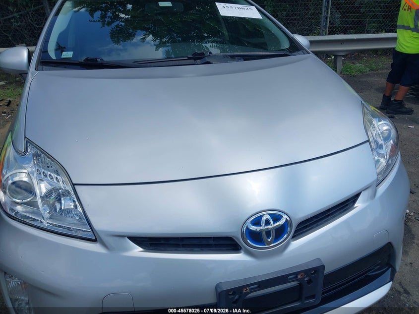 2012 Toyota Prius VIN JTDKN3DU7C5500186 IAAI salvage auction — NORMAL WEAR, Salvage Title, sold $2,550 on 2026-07-16 (photo 6)