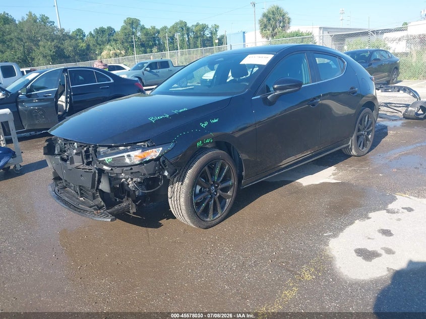 2025 Mazda 3 VIN JM1BPAKM5S1791584 IAAI salvage auction — FRONT END, Salvage Title, sold $5,800 on 2026-08-02 (photo 2)