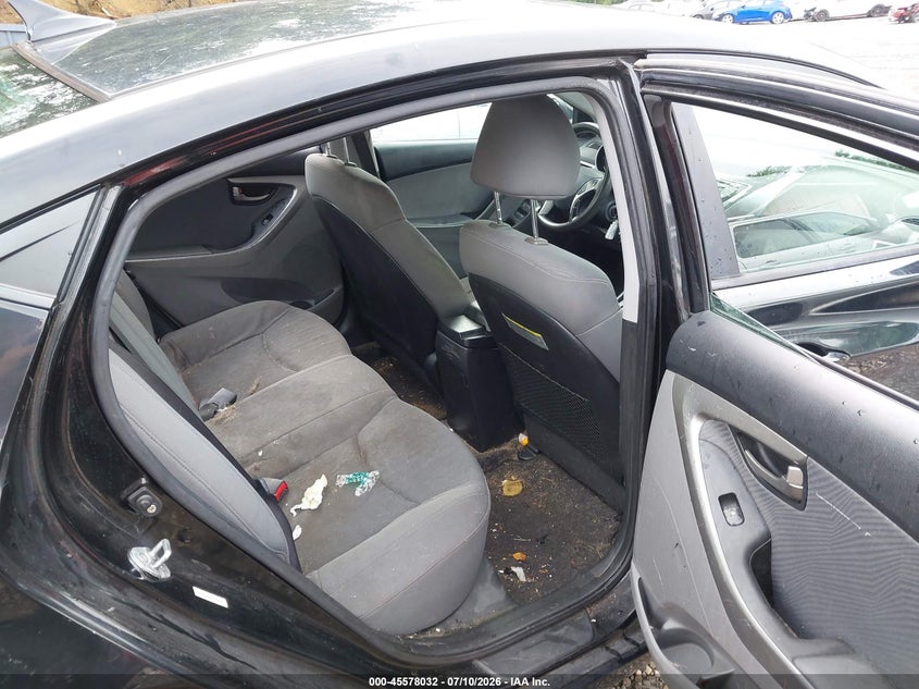 2012 Hyundai Elantra VIN KMHDH4AE5CU426853 IAAI salvage auction — NORMAL WEAR, Clear (Pennsylvania), sold $575 on 2026-07-20 (photo 8)