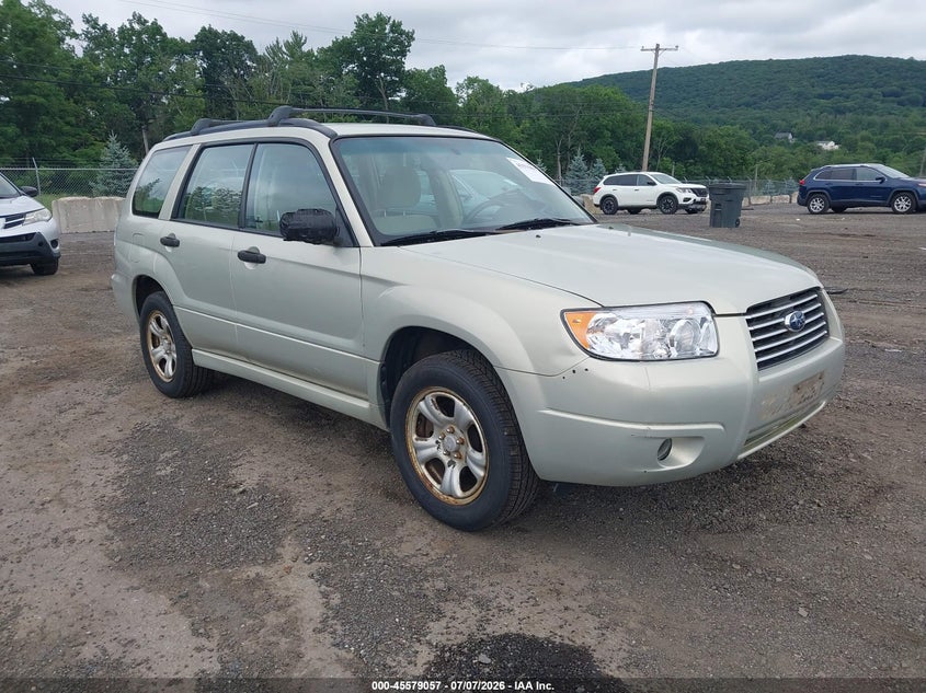 2007 Subaru Forester VIN JF1SG63637H705464 IAAI salvage auction — NORMAL WEAR, Clear (New Jersey), sold $600 on 2026-07-09 (photo 1)