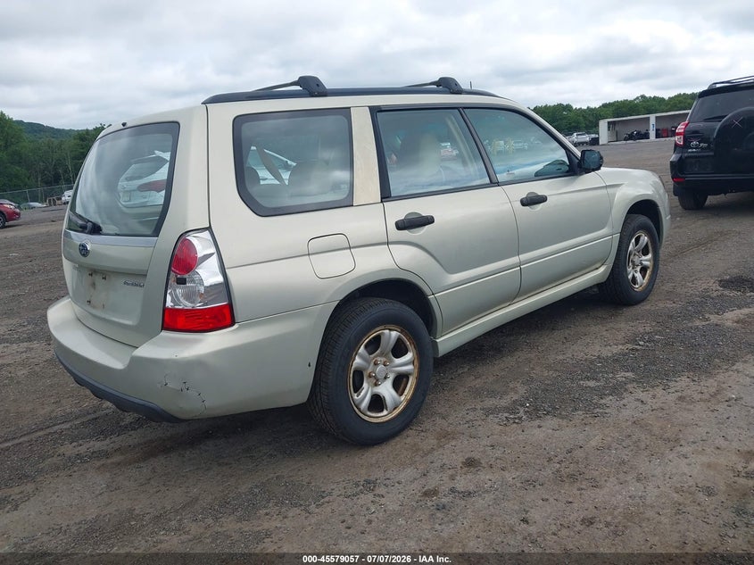 2007 Subaru Forester VIN JF1SG63637H705464 IAAI salvage auction — NORMAL WEAR, Clear (New Jersey), sold $600 on 2026-07-09 (photo 4)