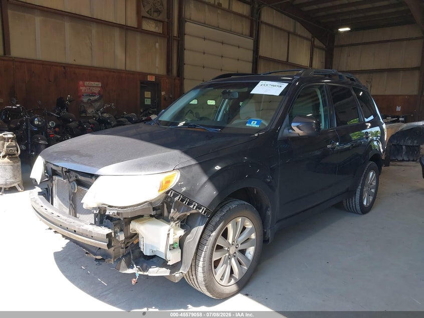 2012 Subaru Forester VIN JF2SHAEC2CH441761 IAAI salvage auction — FRONT & REAR, Salvage Title, sold $400 on 2026-07-22 (photo 2)
