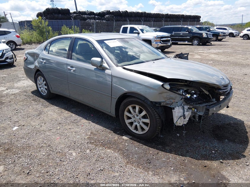 2003 Lexus Es 300 VIN JTHBF30G336016294 IAAI salvage auction — FRONT END, Salvage (Pennsylvania), sold $325 on 2026-07-31 (photo 1)
