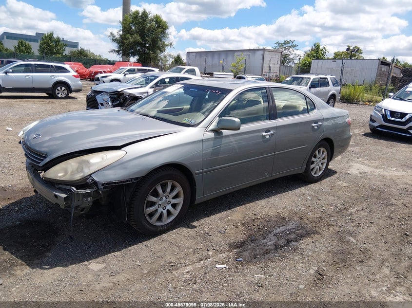 2003 Lexus Es 300 VIN JTHBF30G336016294 IAAI salvage auction — FRONT END, Salvage (Pennsylvania), sold $325 on 2026-07-31 (photo 2)