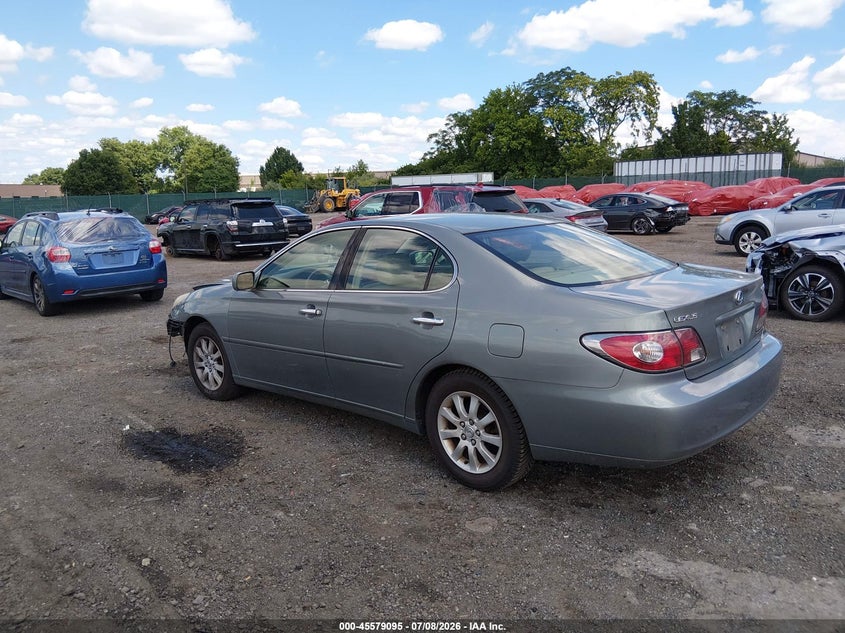 2003 Lexus Es 300 VIN JTHBF30G336016294 IAAI salvage auction — FRONT END, Salvage (Pennsylvania), sold $325 on 2026-07-31 (photo 3)