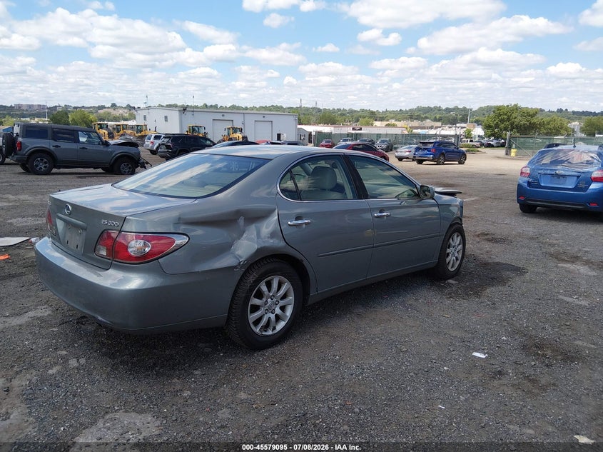 2003 Lexus Es 300 VIN JTHBF30G336016294 IAAI salvage auction — FRONT END, Salvage (Pennsylvania), sold $325 on 2026-07-31 (photo 4)