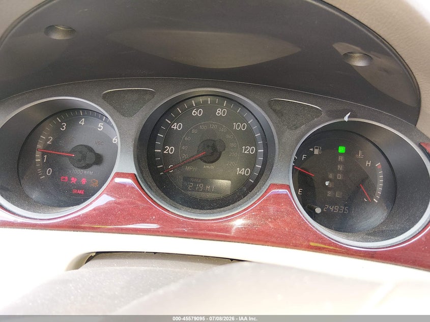 2003 Lexus Es 300 VIN JTHBF30G336016294 IAAI salvage auction — FRONT END, Salvage (Pennsylvania), sold $325 on 2026-07-31 (photo 7)