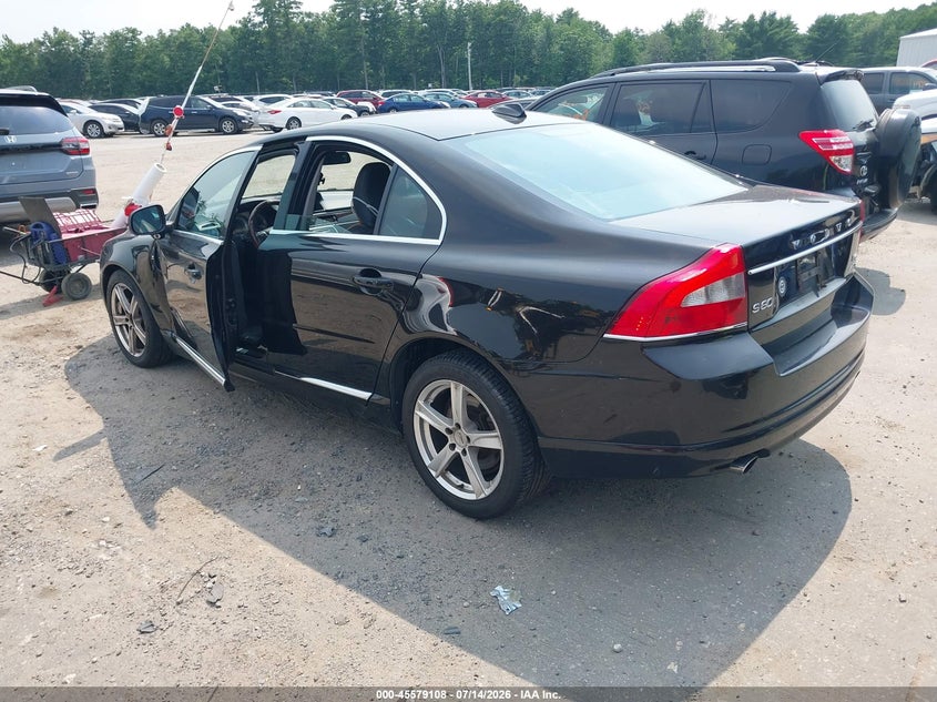 2013 Volvo S80 VIN YV1902AH5D1167312 IAAI salvage auction — LEFT SIDE, Salvage Title, sold $650 on 2026-07-24 (photo 3)