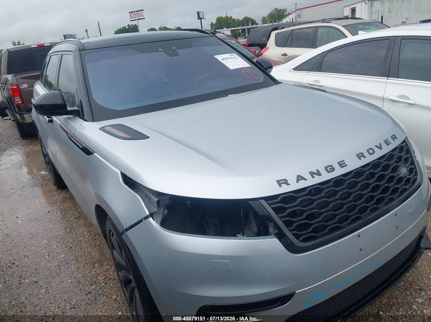 2018 Land rover Range rover velar VIN SALYL2RV3JA761114 IAAI salvage auction — FRONT END, Original (Texas), sold $4,050 on 2026-07-22 (photo 1)