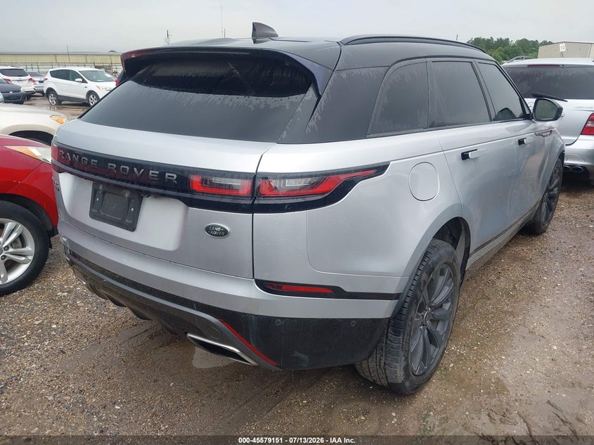 2018 Land rover Range rover velar VIN SALYL2RV3JA761114 IAAI salvage auction — FRONT END, Original (Texas), sold $4,050 on 2026-07-22 (photo 4)