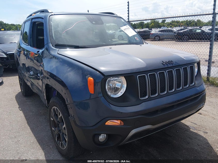 2023 Jeep Renegade VIN ZACNJDB19PPP55729 IAAI salvage auction — SIDE, Salvage Title, sold $6,700 on 2026-08-15 (photo 1)