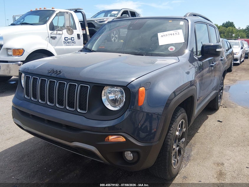 2023 Jeep Renegade VIN ZACNJDB19PPP55729 IAAI salvage auction — SIDE, Salvage Title, sold $6,700 on 2026-08-15 (photo 2)
