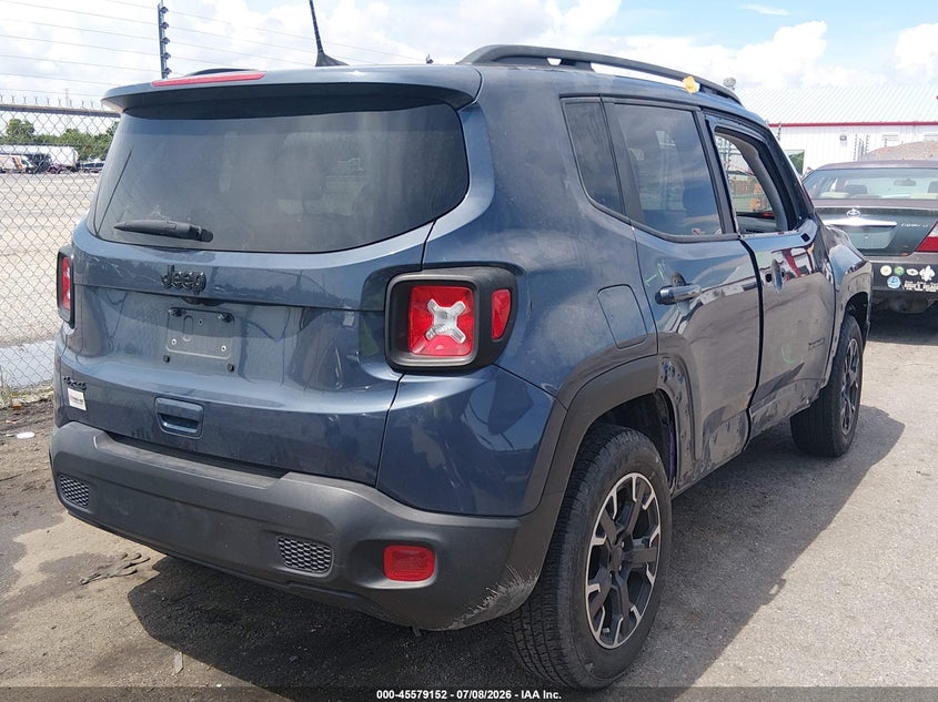 2023 Jeep Renegade VIN ZACNJDB19PPP55729 IAAI salvage auction — SIDE, Salvage Title, sold $6,700 on 2026-08-15 (photo 4)