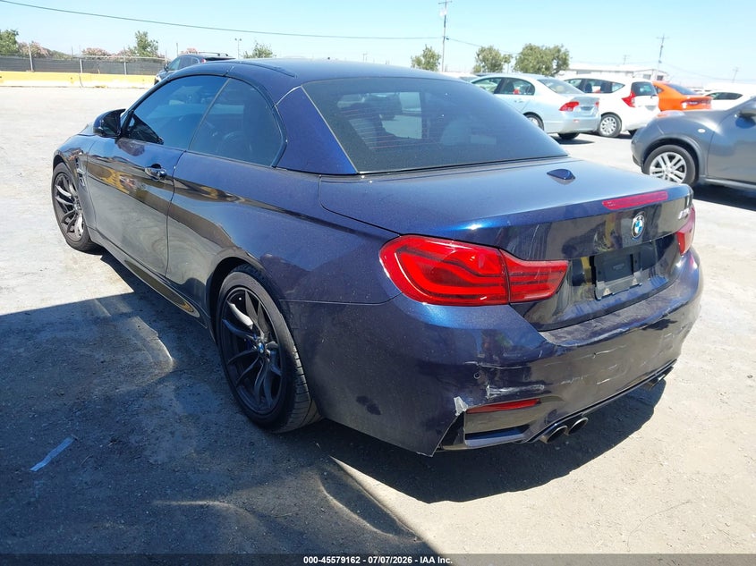 2018 BMW M4 VIN WBS4Z9C55JEJ63484 IAAI salvage auction — FRONT END, Salvage Title, sold $9,500 on 2026-10-03 (photo 3)