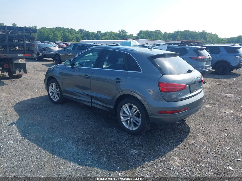 2016 Audi Q3 VIN WA1EFCFS4GR013980 IAAI salvage auction — SIDE, Salvage - 75% Or Less (Maryland), sold $3,300 on 2026-07-30 (photo 3)