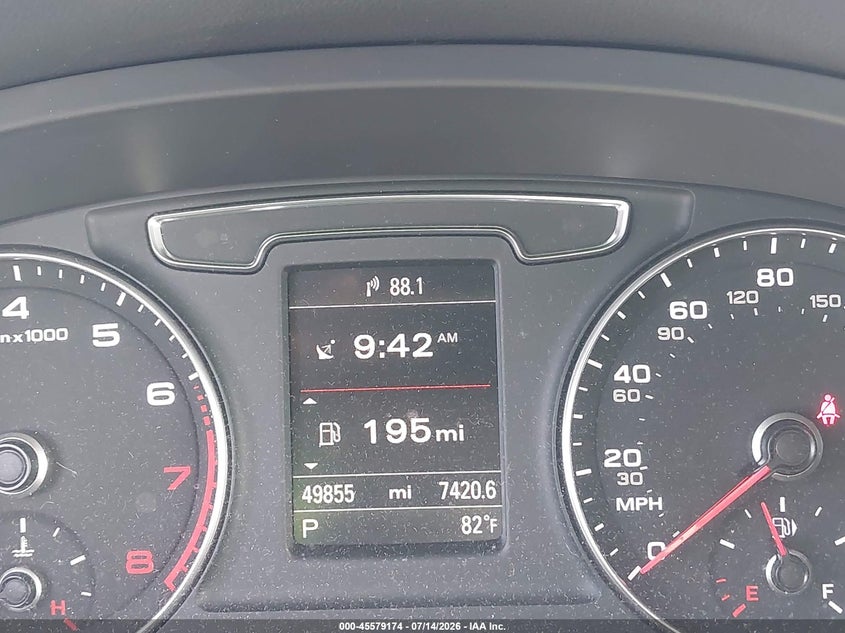 2016 Audi Q3 VIN WA1EFCFS4GR013980 IAAI salvage auction — SIDE, Salvage - 75% Or Less (Maryland), sold $3,300 on 2026-07-30 (photo 7)
