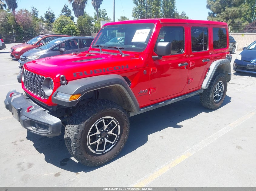 2025 Jeep Wrangler / VIN 1C4PJXFN3SW572669 IAAI salvage auction — ENGINE DAMAGE, Regular (Nevada), sold $22,100 on 2026-07-29 (photo 2)