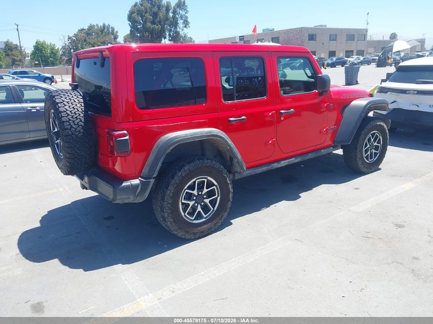 2025 Jeep Wrangler / VIN 1C4PJXFN3SW572669 IAAI salvage auction — ENGINE DAMAGE, Regular (Nevada), sold $22,100 on 2026-07-29 (photo 4)