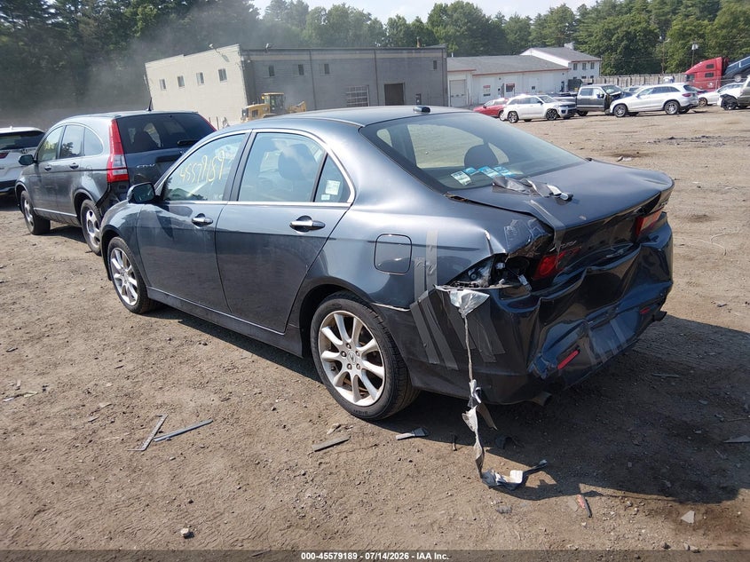 2007 Acura Tsx VIN JH4CL96977C018369 IAAI salvage auction — REAR END, Clear (Massachusetts), sold $400 on 2026-07-26 (photo 3)