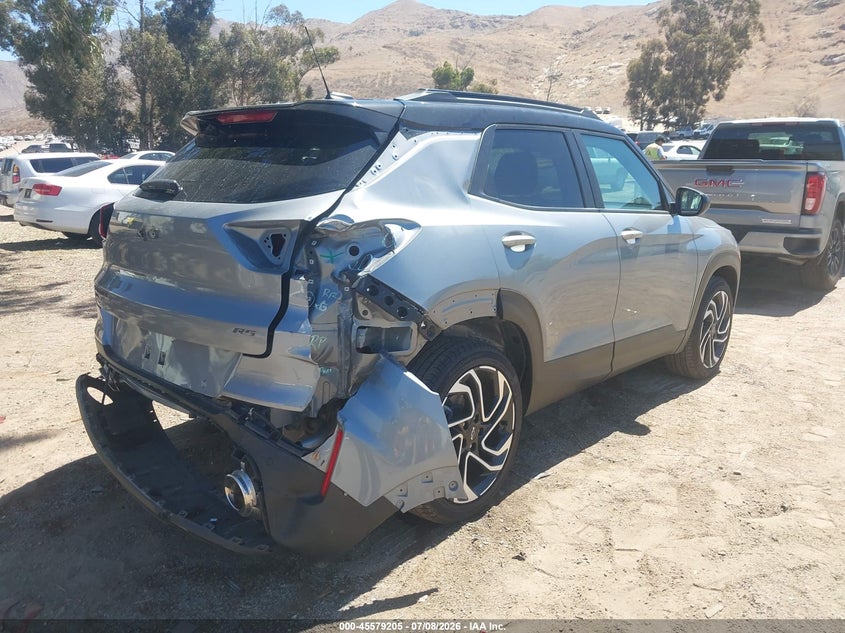 2026 Chevrolet Trailblazer VIN KL79MUSL1TB001562 IAAI salvage auction — RIGHT REAR, Salvage (California), sold $10,500 on 2026-07-27 (photo 4)