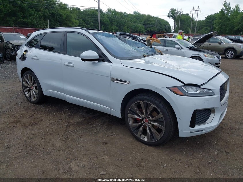 2017 Jaguar F-pace VIN SADCM2BV6HA881416 IAAI salvage auction — ALL OVER, Salvage (Idaho), sold $25 on 2026-07-29 (photo 1)