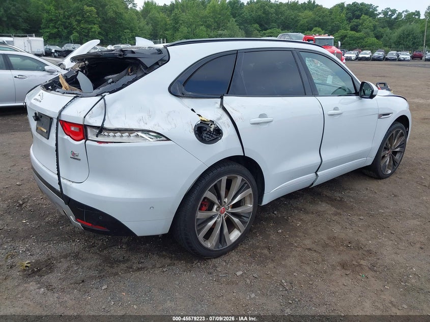2017 Jaguar F-pace VIN SADCM2BV6HA881416 IAAI salvage auction — ALL OVER, Salvage (Idaho), sold $25 on 2026-07-29 (photo 4)