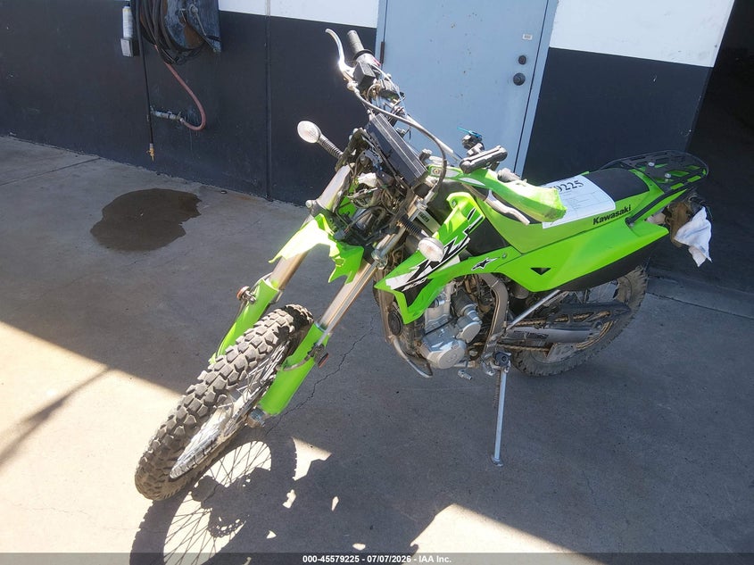 2024 Kawasaki Klx VIN ML5LXBF18RDA35358 IAAI salvage auction — FRONT END, Salvage Title, sold $1,350 on 2026-07-28 (photo 2)