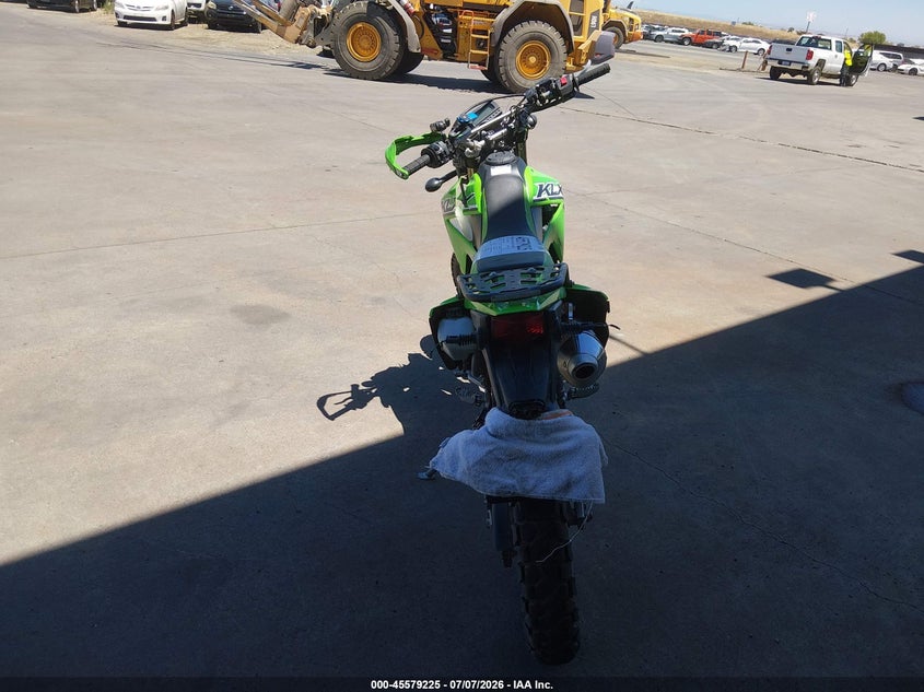 2024 Kawasaki Klx VIN ML5LXBF18RDA35358 IAAI salvage auction — FRONT END, Salvage Title, sold $1,350 on 2026-07-28 (photo 6)